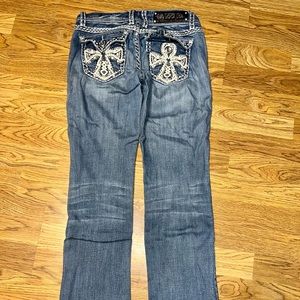 LA Idol bling Jeans size 3